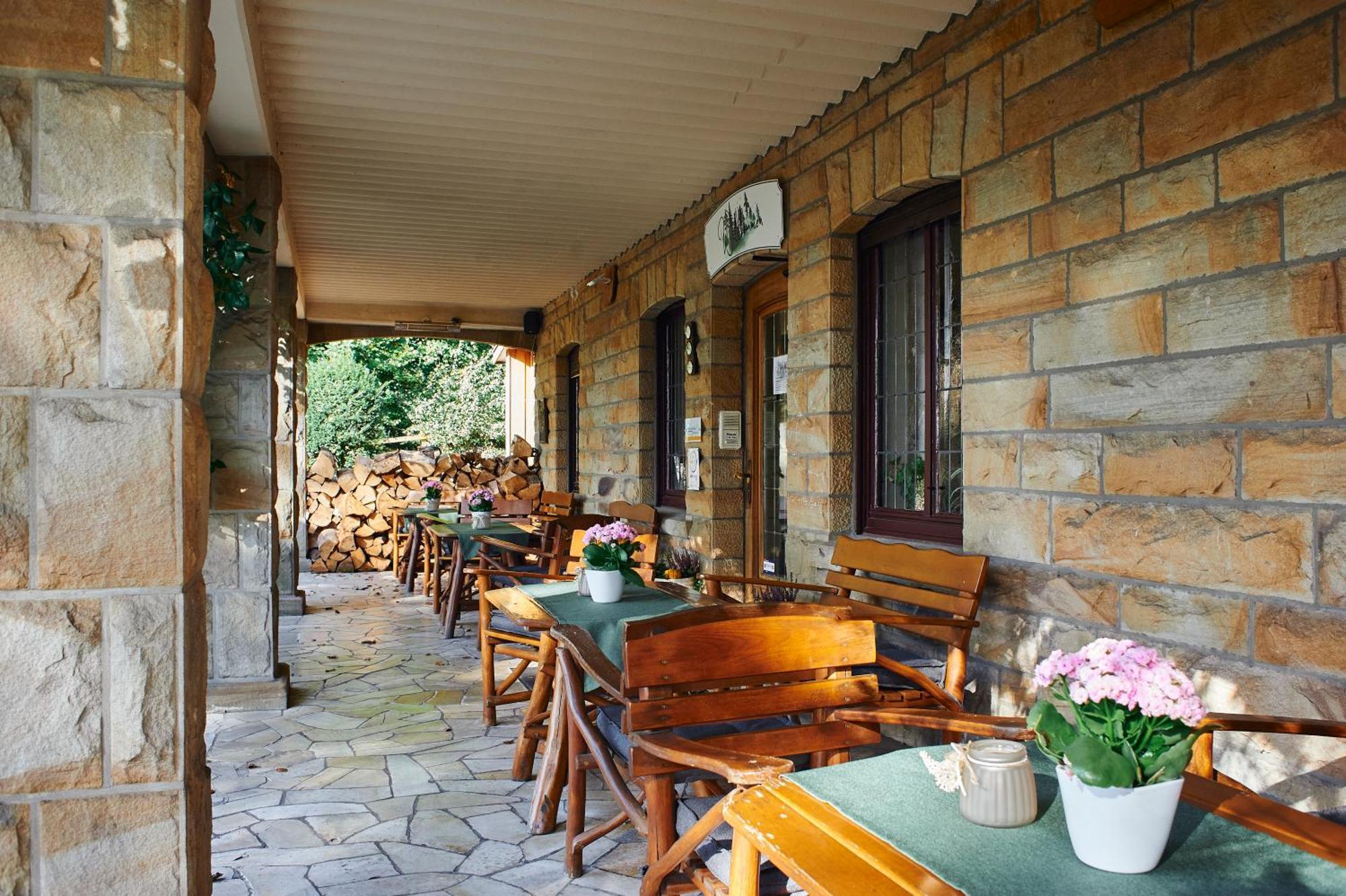 Hotel Restaurant Waldschloesschen Lienen Extérieur photo